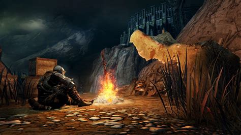 dark souls sitting at bonfire|Bonfire (Dark Souls) .